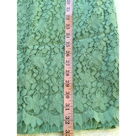 LALU Green Lace Button-Back Mini Dress - Picture 11 of 13